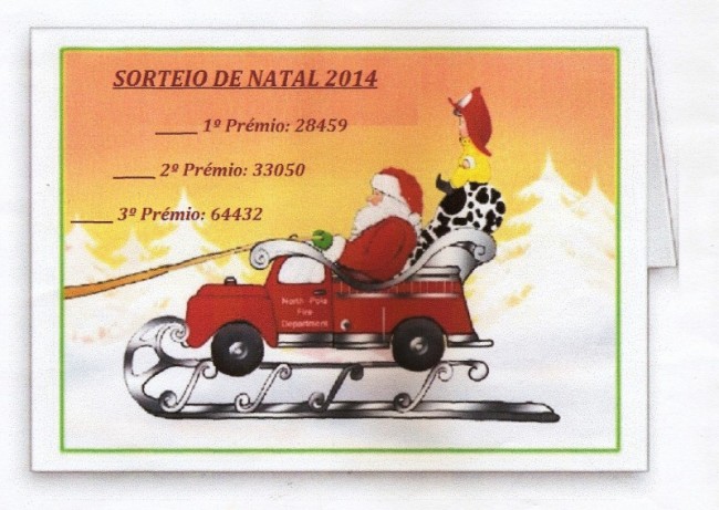 Sorteio de Natal 2014